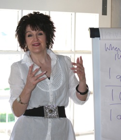 Demi Schneider - main presenter