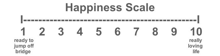 The Happiness Scale